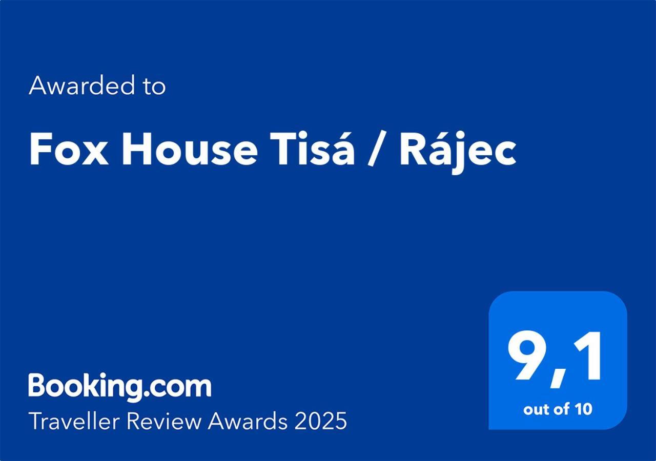 Fox House Tisa / Rajec Hotel Exterior foto